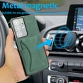 thumbnail image 7 of TOP SHE Case for Samsung Galaxy Note 20 Ultra Cell Phone (6.9 Inch) - Synthetic Leather Protective Case with Card Slot / Kickstand, Slim Fit Lightweight Simple Fashion Cover (Green), 7 of 7