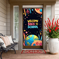 thumbnail image 3 of LUUFILx Welcome Back to School Banner Decoration Backdrop Classroom Supplies School Event Decor Photography Props Party Background Kids Party, 3 of 7