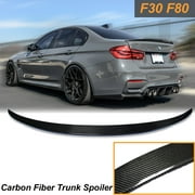 Xotic Tech Trunk Lid Spoiler Wing Carbon Fiber Deck For BMW F30 F80 M3 Sedan Boot M Performance