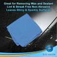 thumbnail image 5 of Lot of 500 Microfiber Cleaning Towels Bulk Wholesale 16" x 16" All Purpose for Household Car Auto Dusting Deatailing waxing Polishing and Drying ( Royal Blue, 500 Pack, 16" x 16" ), 5 of 6