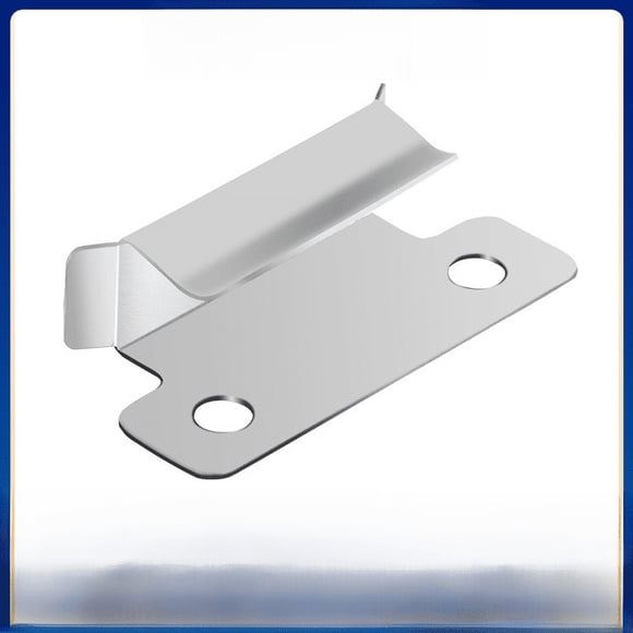 Clip de fijación de cama caliente de acero inoxidable con clip de cristal de celosía para impresora 3D Ender 3 con clip de 7 mm