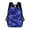 Color-2, variant on Blue Butterfly Among Purple Flowers Cosmos Backpack, Travel Backpack, Casual Shoulder Bag, Casual Backpack