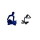 thumbnail image 5 of Figura de pensador abstracto,Estatua de pensador abstracto,decoración para el hogar,Figura humana decorativa para oficina,coleccionable,Figura de escritorio,Escultura abstracta de pensador, 5 of 8
