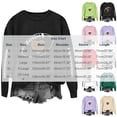 thumbnail image 3 of AKOEE Womens Crewneck Sweatshirts Football Printed Loose Pullover Graphic Sweatshirt Long Sleeve Tops Fall (L, Pink), 3 of 7