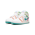 thumbnail image 2 of JORDAN GRADE SCHOOL Jordan 1 Mid GS "Multi Knit" DM6218 100 DM6218 100 from Stadium Goods, 2 of 9