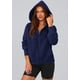 thumbnail image 4 of Sudadera con Capucha y Cierre PRETTYGARDEN Azul Marino Talla M, 4 of 6