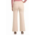 thumbnail image 3 of Rekkuna Women's Comfort Stretch Pull-On Wide Leg Pant with Snap Detail (10, Sand), 3 of 5