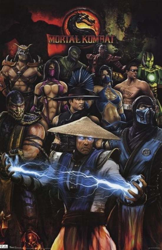Mortal Kombat - Group Poster Print (24 x 36) - Walmart.com ...