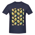 thumbnail image 4 of Bingfone Flowers Avocado Men'S Loose Fit Short-Sleeve Pocket T-Shirt, 4 of 7
