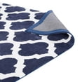 thumbnail image 5 of Lida Moroccan Trellis 5x8 Area Rug - Navy and Ivory, 5 of 6