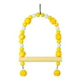 thumbnail image 2 of DOLITY Bird Swing Toy Baby Chick Parrot Hammock Cage Toy for Budgie Hamster Conures Yellow, 2 of 8