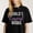 Black-2, variant on Women's Im That Crazy Bulldog Mama T-Shirt Retro Design S-4XL Mother's Day Gift
