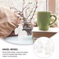 thumbnail image 2 of 2 Pcs Décoration Créative en Forme d'Ange en Verre pour Bureau, 2 of 7