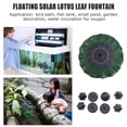 thumbnail image 4 of OUNONA Solar Fountain Water Feature for Garden 1Set Green, 4 of 5