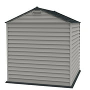 DuraMax 7ft x 7ft StoreMax Plus Vinyl Shed with Molded Floor