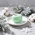 thumbnail image 5 of MMJ Scented Candles Apple Shaped Soy Wax Fall Farmhouse Cinnamon Thanksgiving Centerpiece Home Kitchen Table Mantel Decor Gift 2.36x2.36x1.77in, 5 of 6