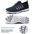 thumbnail image 3 of vibdiv Mens Womens Water Shoes Quick Dry Aqua Shoes Barefoot for Beach Surf Hiking Pool Water Sports Shoes Navy Blue, 3 of 6