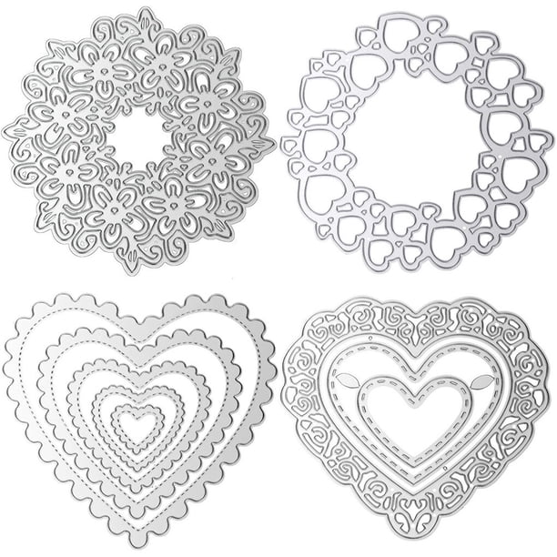 Yuarrent 1 Set School Supply Rust-proof DIY Easy Molds Use Template Dies Exquisite to for Making Album Paper Scrapbooking Type3 NO3 Yuarrent HA060369-00