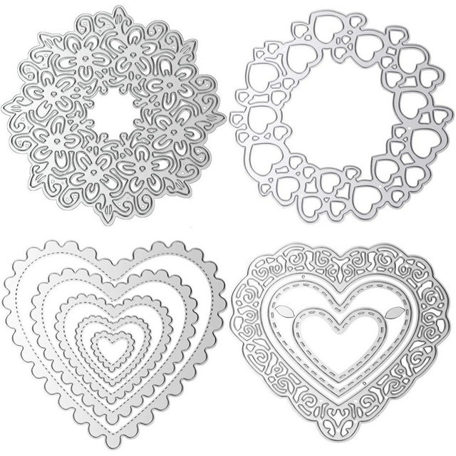 fastboy 1 Set School Supply Creative DIY Dies Cutter Versatile High-strength Template Molds for Making Album Paper Scrapbooking As shown 1Set