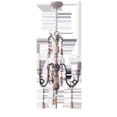 thumbnail image 1 of Kenroy Home 93863WH Alexandra 3 Light Chandelier, 1 of 1