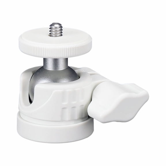 Heavy Duty Ballhead For Photography, 360°Rotating Mount, 1/4" Hot Shoe Compatible, For Tripods, Monopods