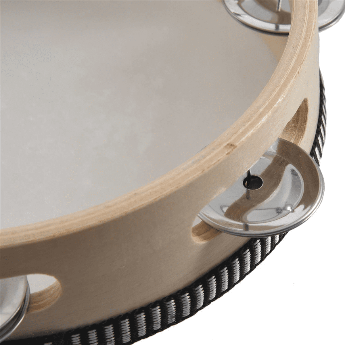 6X 7 Inch Musical Tambourine Tamborine Drum Round Percussion Gift for KTV