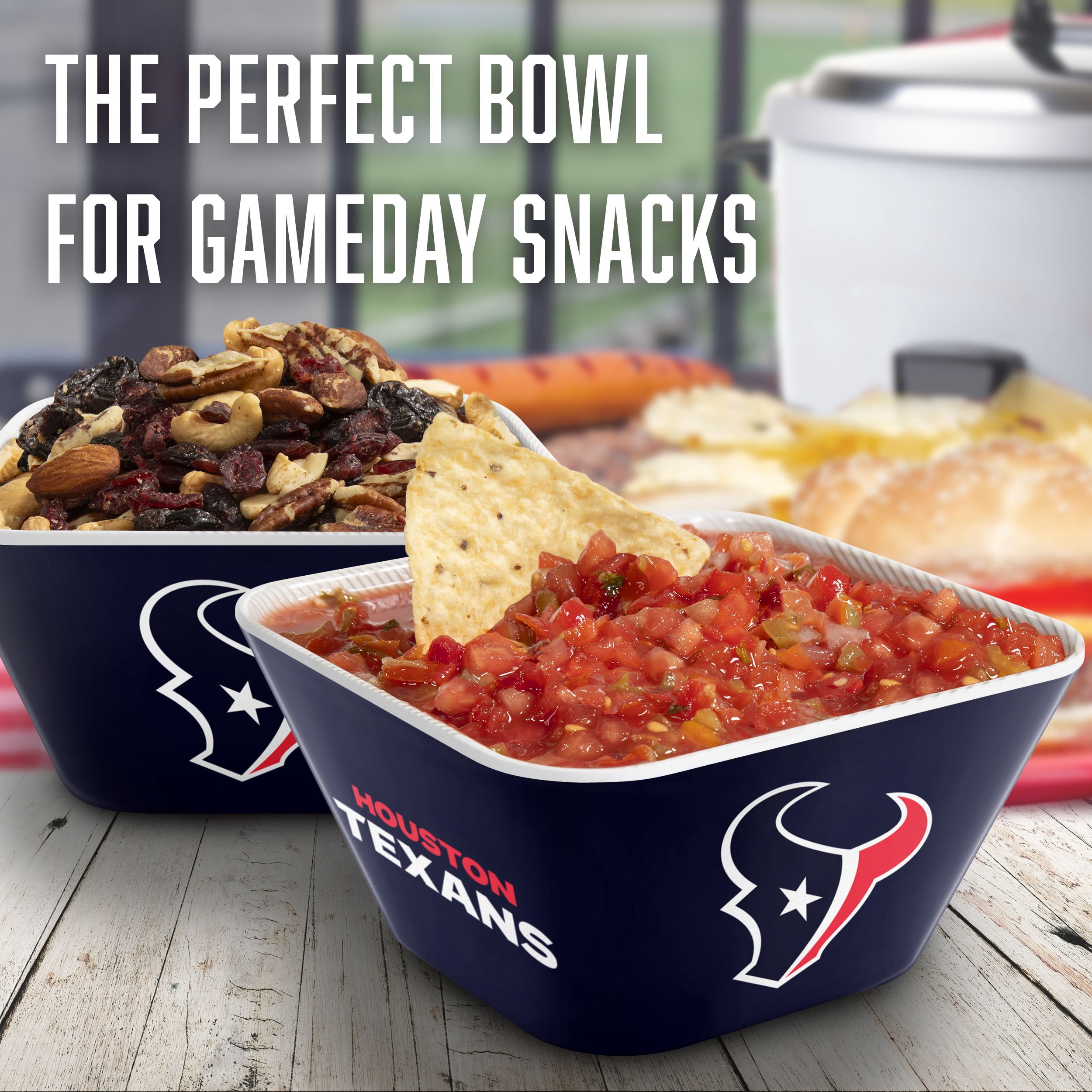 YouTheFan NFL Houston Texans Small Snack Bowl