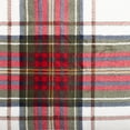 thumbnail image 5 of Velvet Plush Sherpa Throw 60" x 70", Throw, St. Nicholas Plaid, Soft Cozy, 5 of 5