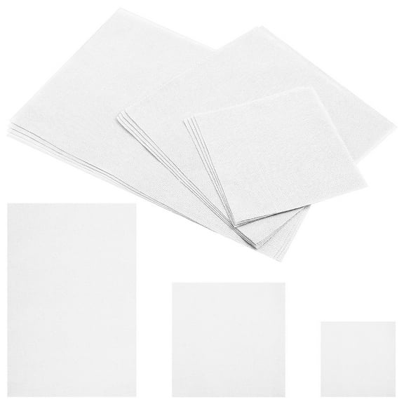 12 Pcs Cross Stitch Fabric Embroidery Cloth Aida Cloth 14 Count for DIY Embroidery Home Decoration