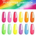 thumbnail image 2 of Set de esmaltes de uñas en gel AIMEILI Hema Free, 12 colores neón, 2 of 4