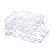 thumbnail image 3 of Organizador de almacenamiento de huevos rodantes, contenedor apilable de gran capacidad para refrigerador. Blanco, 3 of 9