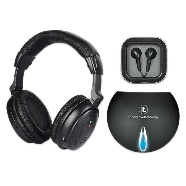 Innovative Technology Wireless TV Listening Headphones
