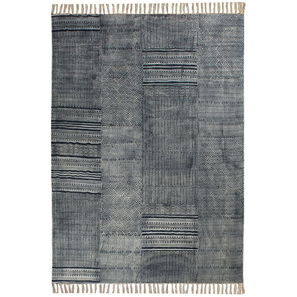 Casavani Blue Hallway Rug Rectangle Area Rugs Yoga Mat Living Room Carpet 12x18 Feet