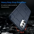 thumbnail image 5 of SaniMore Case for Samsung Galaxy A54 5G 2023, Rugged Heavy Duty Protective Cover Anti-slip Drop-proof Slim Lightweight Anti-scratch 360° Full Protective Cover For Samsung Galaxy A54 5G, Blue, 5 of 7