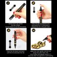 thumbnail image 4 of Muyoka 3pcs Líquido Chrome Marker Mirror Paint Pen Set Metálico Marking Markers Pen DIY Art Craft Highlight Pen para Metal Rock Madera Tela Glass Canvas Muyoka Hogar, 4 of 7
