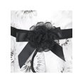 thumbnail image 6 of Girls Dress Black Floral Asymmetrical Special Occasion Formal Wedding 9-10 Years, 6 of 8