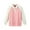 Pink, variant on Boys Girls Spring Tops School Uniform Shirts Collared Long Sleeve Golf Shirts Casual Blouses