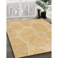 thumbnail image 2 of Ahgly Company Indoor Square Patterned Carrot Orange Area Rugs, 6' Square, 2 of 6