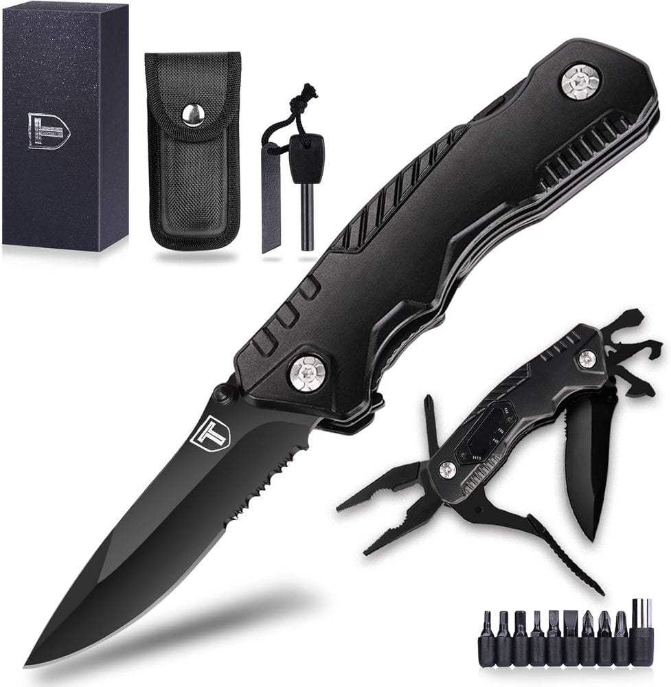 Swiss Tech Takstock AUS-8 Steel Blade 26-in-1 Folding Swiss Tech Takstock AUS-8 Steel Blade 26-in-1 Folding