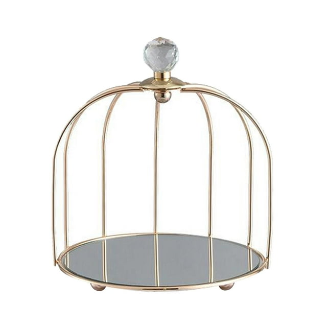 Organizador de maquillaje, vitrina para cosméticos, estante grande para cosméticos, metal De un solo nivel
