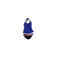 thumbnail image 1 of Tankini de 2 piezas para mujer Starlet Aztec de Profile, azul, 32D, 1 of 2