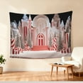 thumbnail image 3 of SOFIKAANMU Christmas Tapestries, Various Designs And Patterns, Winter Snow And Forest Tapestries, Bedroom And Dormitory Home Decor Tapestries, 6 Sizes, 80 X 60 Inches., 3 of 7