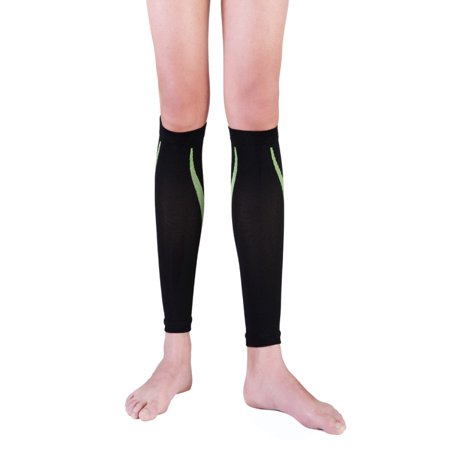 1 Pair Outdoor Exercise Calf Support Graduated Compression Leg Sleeve Sports (Best Calf Building Exercises)