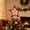 Red, variant on XiYing Double Layer Pentagram Snowflake Shaped Christmas Tree Top Decoration | 11.4 Inch Star Tree Topper with Flocked Iron Material | Holiday Tree Crown for Home Living Room Festive Decor | 1 Pack