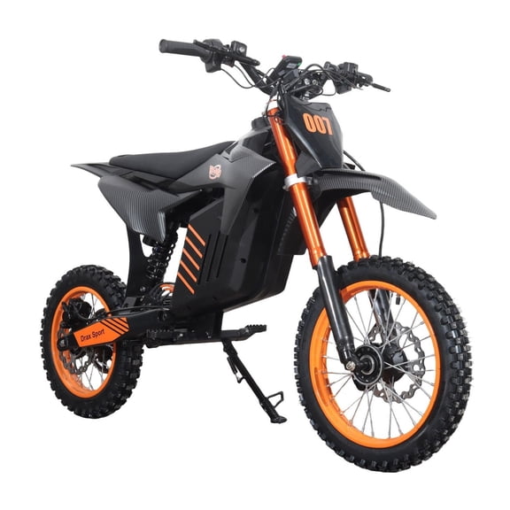 X-Pro Drax Sport Brand New 2000W 48V Adults Teens Electric Dirt Bike with 14"/12" Wheels!