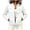 White, variant on Women's Cropped Denim Jacket Classic Lapel Long Sleeve Button Pocket Jean Coat Slim Fit Daily Casual Trucker Outerwear Fashion Streetwear White