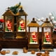 thumbnail image 3 of Ounissouiy Decoraciones de fiesta de Navidad con linterna de Papá Noel para feliz celebración Decoraciones navideñas Kits de decoración para fiestas C-5 anhidro, 3 of 6