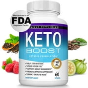 Premium Keto Boost 1300 Diet Pills Ketosis Supplement - Natural Exogenous Keto Formula Support Energy & Focus, Advanced Ketones for Ketogenic Diet, (2 PACK) Mg Naturals