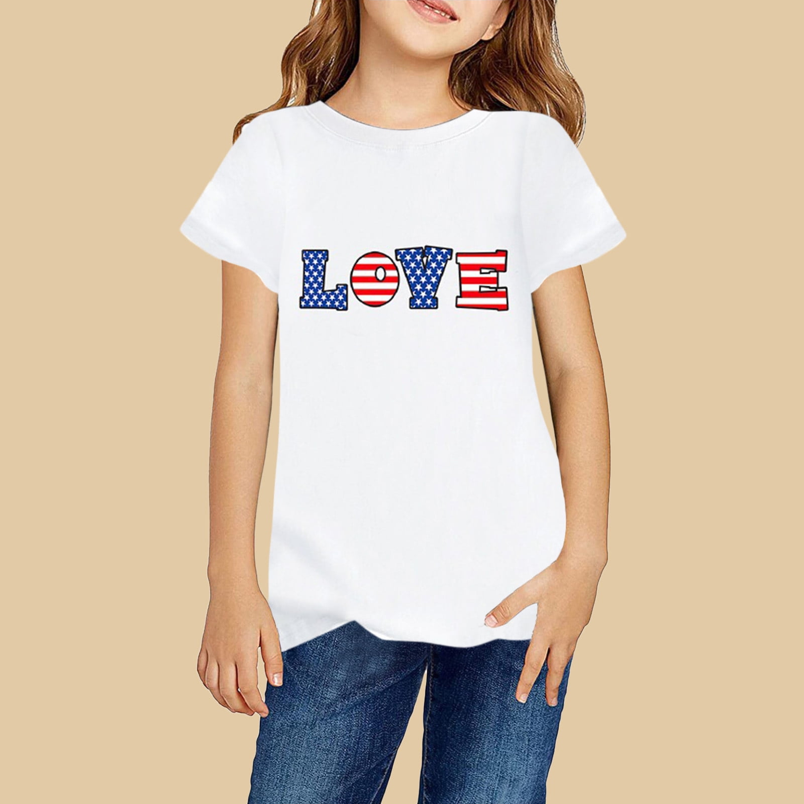 Girls shirts for kids sales