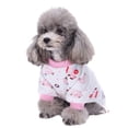 thumbnail image 5 of Cartoon Pajamas for Puppy Pet Dog Cat Apparel Jumpsuit Cotton Clothes Romper, 5 of 11